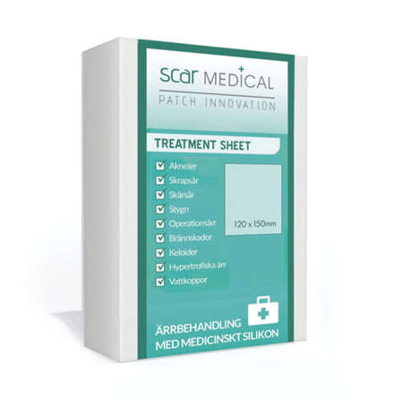 ScarMEDICAL 1st Ark 120 *150 mm - Jmnar ut huden och Bleker rr
